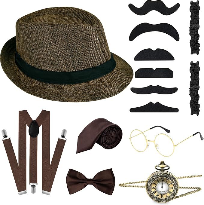 Men'S Accessories In The 1920S - مجموعة إكسسوارات زي غاتسبي للرجال من
